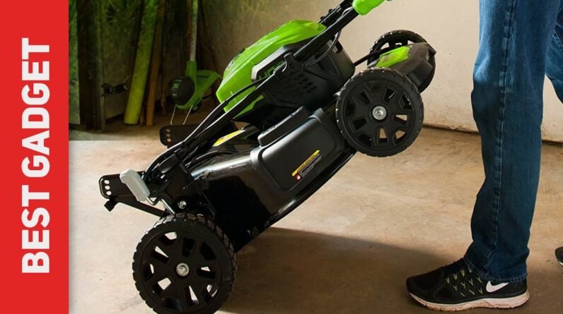 Best Push Lawn Mowers 2022 - Greenworks-MO40L2512 Review