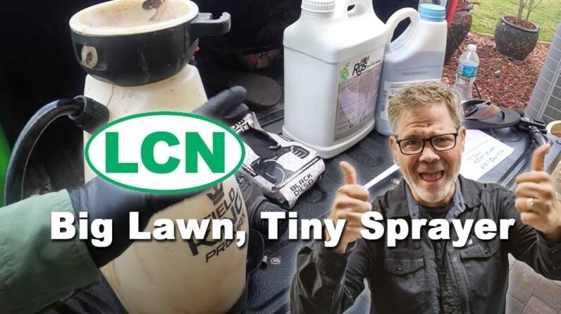 Big Lawn, Tiny Sprayer