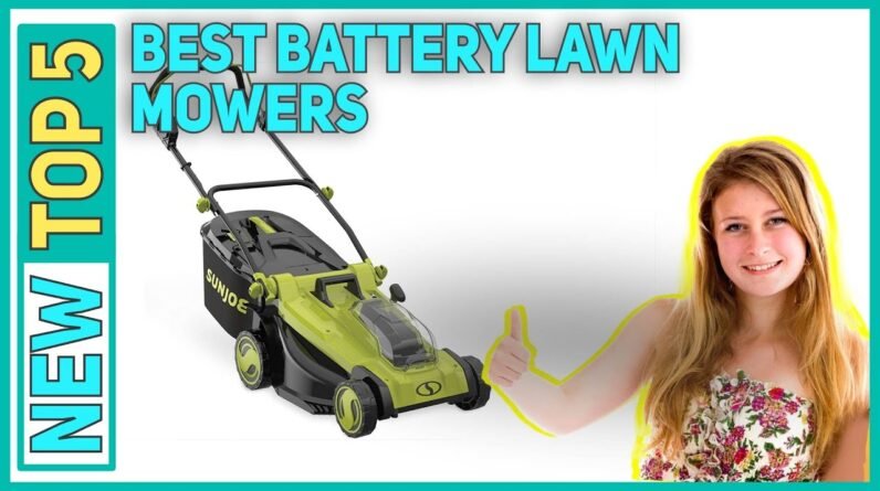 ✅ Best Battery Lawn Mowers 2022 - Top 5 Battery Lawn Mowers
