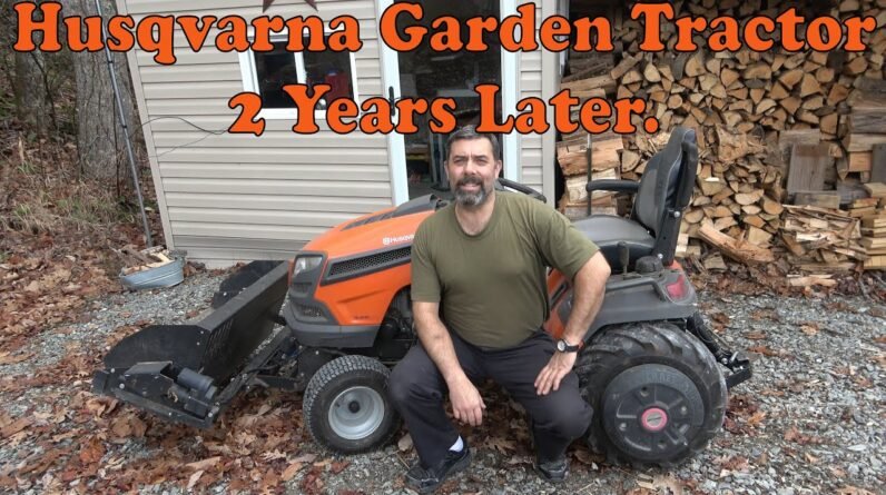 The Husqvarna TS354 Garden Tractor. A Long Term Review. 100  hours and 2 years later.