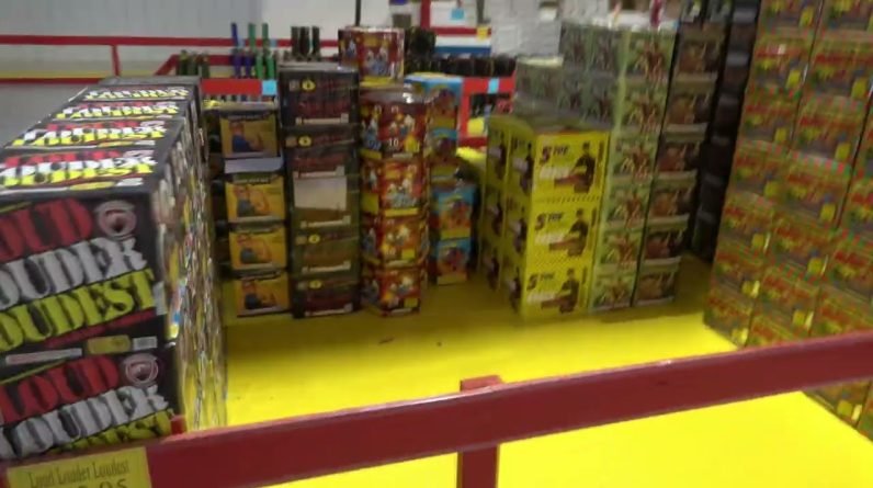 Just in time for the 4th. It's the worlds largest FIREWORKS Store!!