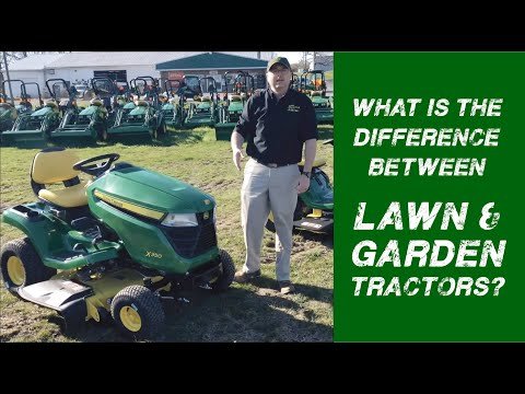 What’s the Difference Between a Lawn Tractor and a Garden Tractor?