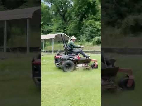 Push Mower Would Struggle on This Lawn