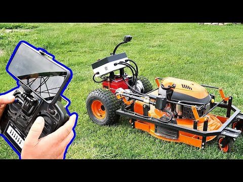 Making Remote Controlled Lawn Mower