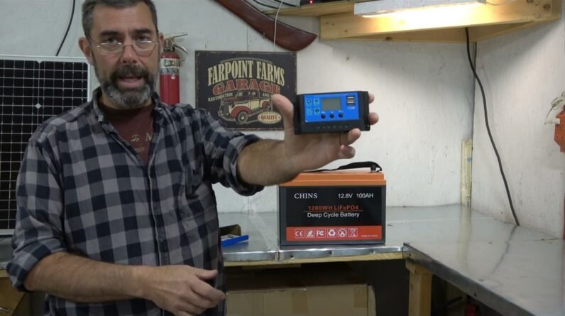 Chins 12.8V 100AH 1280WH LiFePO4 Battery.  With this the possibilities are endless.