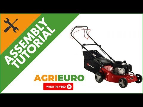 Einhell GC-PM 46/1 S B&S Self-propelled Petrol Lawn Mower – 125cc Engine – Assembly tutorial