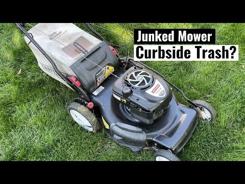 Free Curbside Lawn Mower – Is it Trash?
