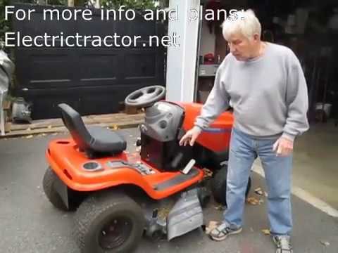 FARM SHOW  – How To Convert A Gas Lawn Tractor To Be Electric Powered