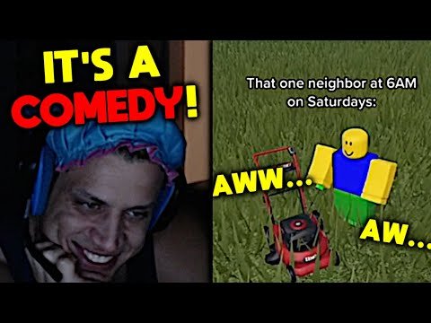 Tyler1 Laughs at Roblox Lawn Mower Meme