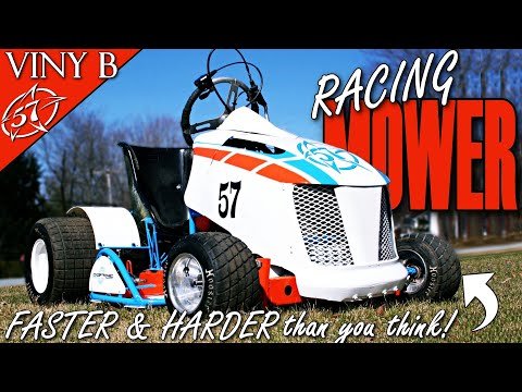 LAWN MOWER RACING: Exclusive look at this unorthodox motorsport!!!!! #LawnMowerRacing #RacingMower
