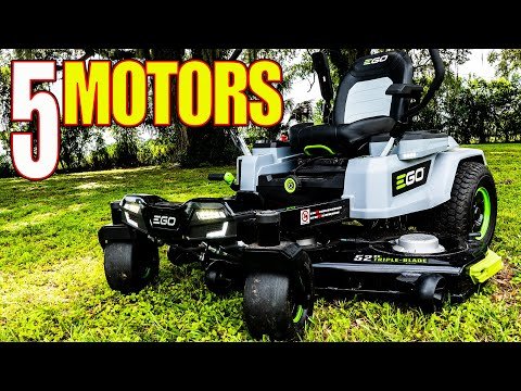 EGO Z6 Zero Turn Riding Lawn Mower Review [52-inch 56 Volts]