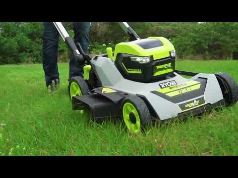 Ryobi Electric Mower Review – 40V Crosscut AWD RY401210