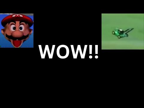 MARIO Shows A COOL Lawn Mower!!