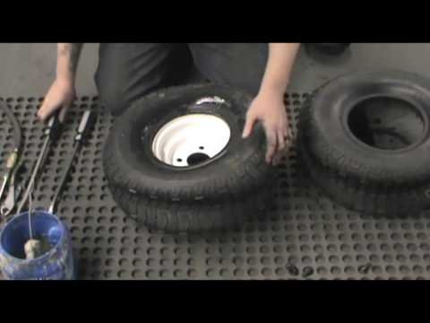 How to Change a Lawn Mower Tire