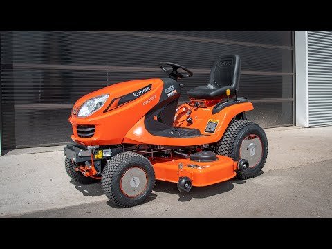 How to Start your Kubota GR2120 Diesel Lawn Tractor!