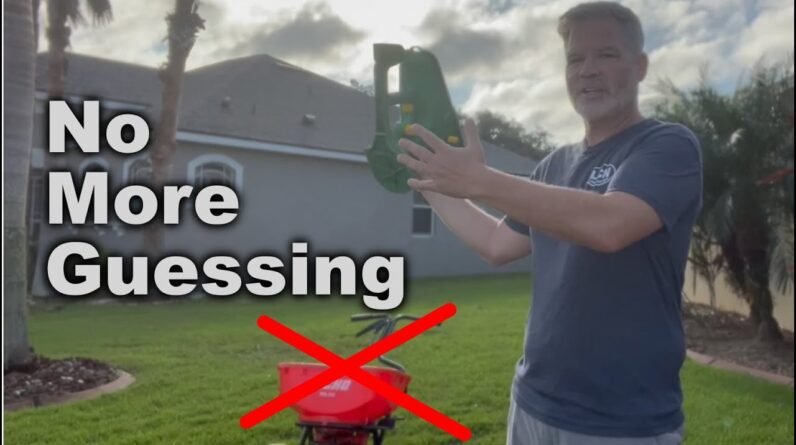 Micro-Spreader Makes Fertilizing The Lawn Simple