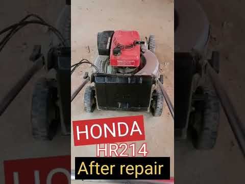 HONDA HR214 AFTER REPAIR / LAWN MOWER