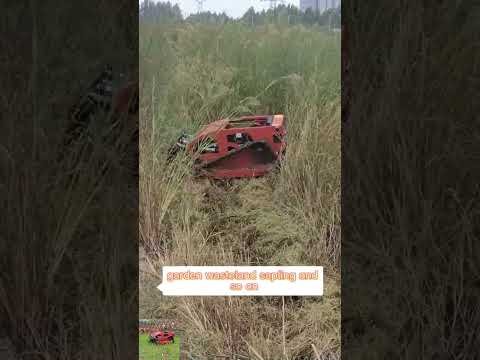 gasoline engine zero turn rechargeable battery remote operated lawn mower trimmer