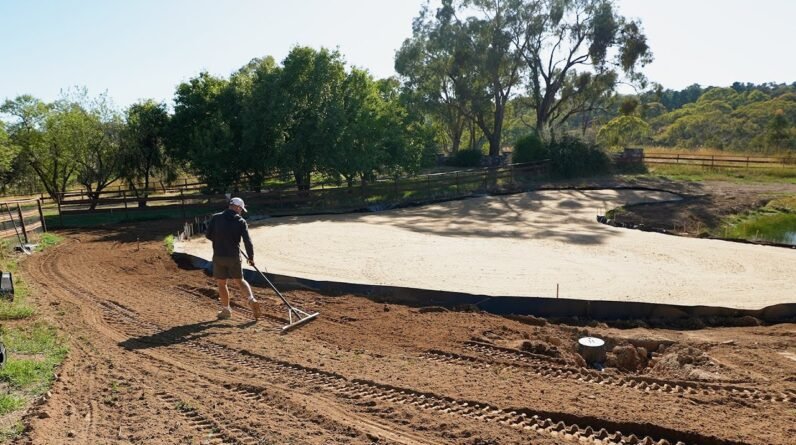 Building the Golf Green of My Dreams  //  Grass Seed Preparation