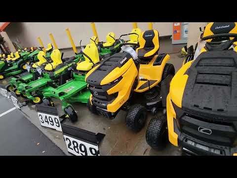 2023 Home Depot Lawn Mower Lineup