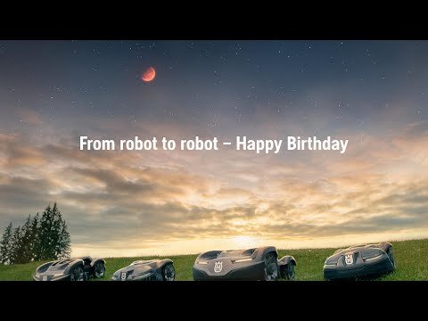 Husqvarna Automower® Robotic Mowers Sing Happy Birthday to the Mars Curiosity Rover