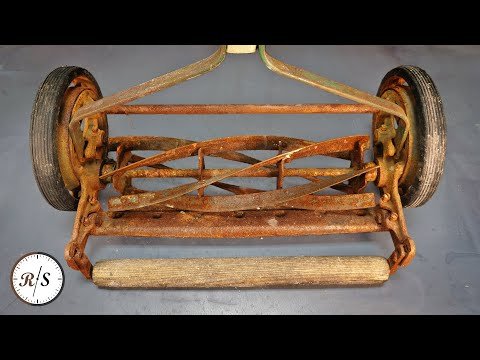 Push Reel Mower Restoration