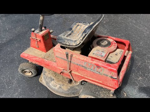 First Start in 20 Years – MTD Riding Mower w/Briggs IC Engine