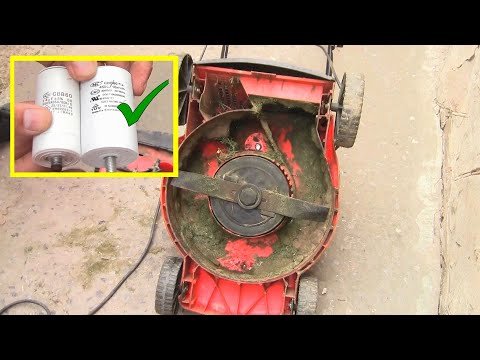 Lawn mower repair (Replacing the capacitor)