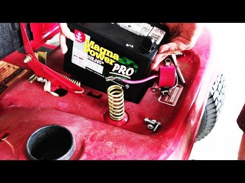 How to Replace a Lawn Mower Battery