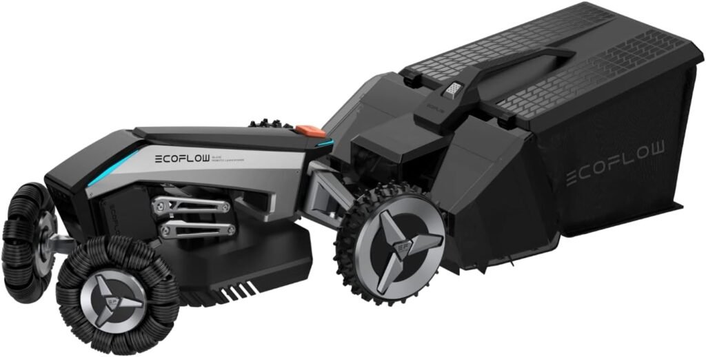 EF ECOFLOW Blade Robotic Lawn Mower with Sweeping Kit Wire-Free Boundaries, Auto-Route Planning with GPS, RTK Smart Obstacle Avoidance, Water-Resistant Anti-Theft Auto Lock for Yards up to 0.7 Acres EF ECOFLOW Blade Robotic Lawn Mower with Sweeping Kit Wire-Free Boundaries, Auto-Route Planning with GPS, RTK Smart Obstacle Avoidance, Water-Resistant Anti-Theft Auto Lock for Yards up to 0.7 Acres