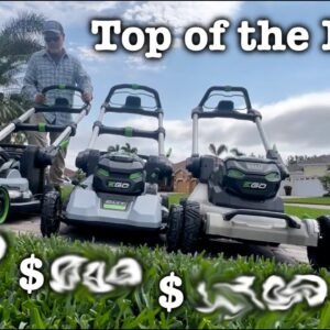 Ego Top Line Mowers // Comparison and Review/Overview