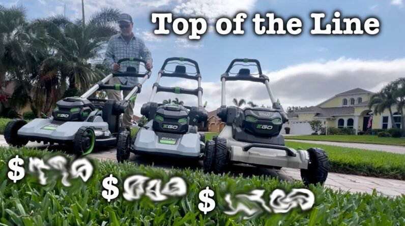 Ego Top Line Mowers // Comparison and Review/Overview