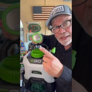 NEW Release: Ego 4 Gallon BackPack Sprayer #lawncare #egopowerplus
