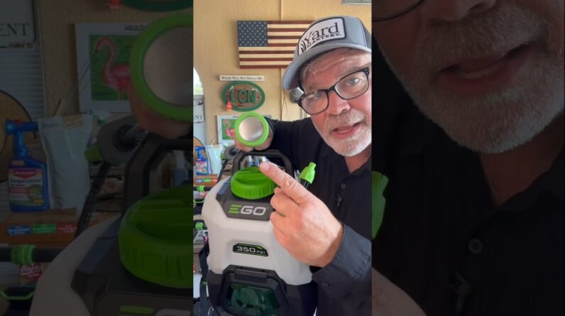 NEW Release: Ego 4 Gallon BackPack Sprayer #lawncare #egopowerplus