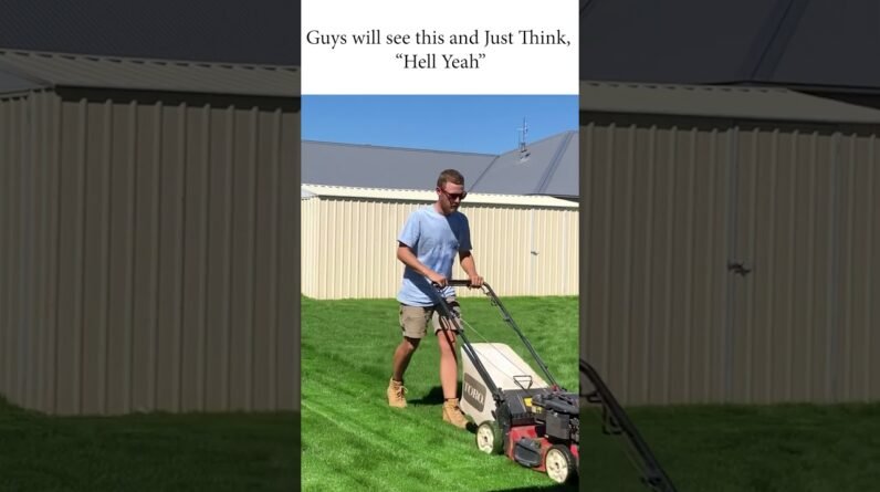 The Smell of Freshy Mown Grass 🤤