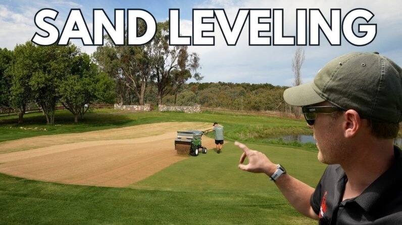 Lawn Dethatch and Sand Topdress