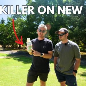 Removing Kikuyu From Couch Grass // Weedkiller On New Lawn
