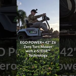 EGO Gen2 Riding Mowers - ZTR and e-STEER Upgrades for 2026