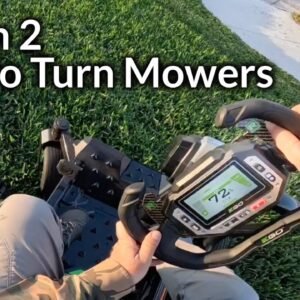 New Release: EGO Gen 2 Riders - EGO POWER PLUS ZTR and e-STEER 2026